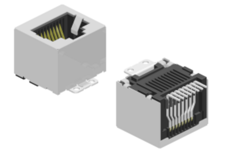 Top entry geschirmt ohne LED (RJ45)