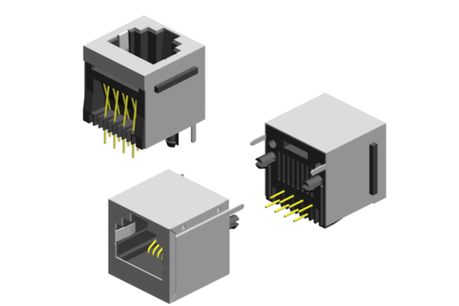 Top entry geschirmt, ohne LED, ohne Filter (RJ12, RJ45)