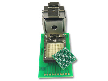 [Translate to Englisch:] SBT GHz Sockel für BGA & QFN